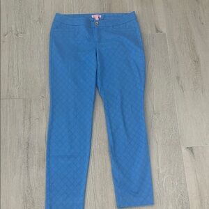 Lilly Pulitzer Vibrant Blue Trousers